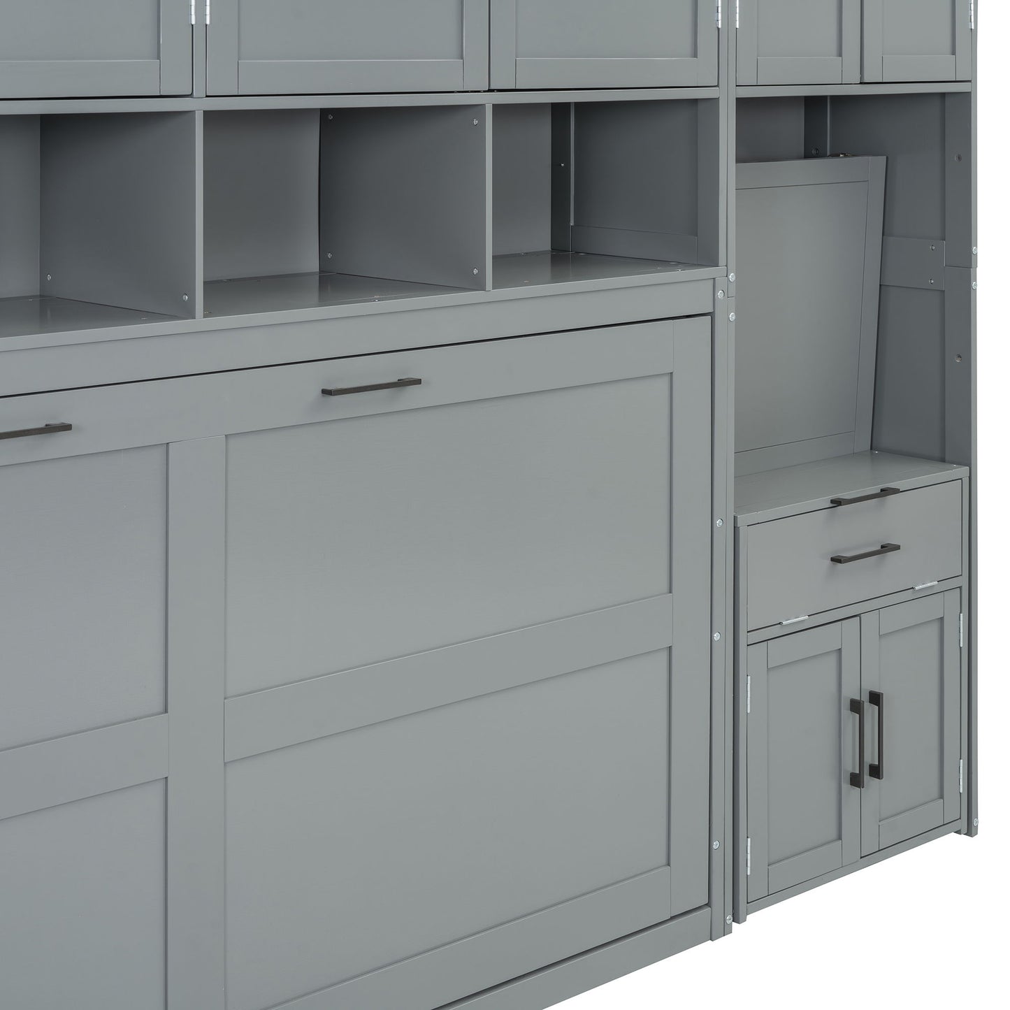 Murphy Wall Bed With Closet, Drawers & Desk