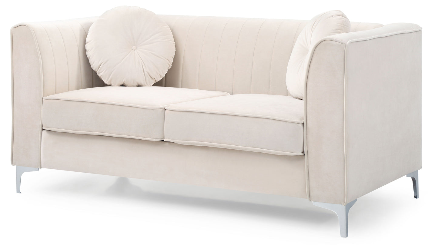 Delray - Micro Suede Loveseat