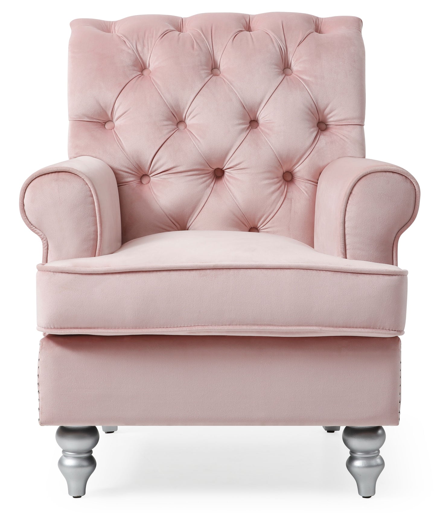 Elegant Round Arm Traditional Chair