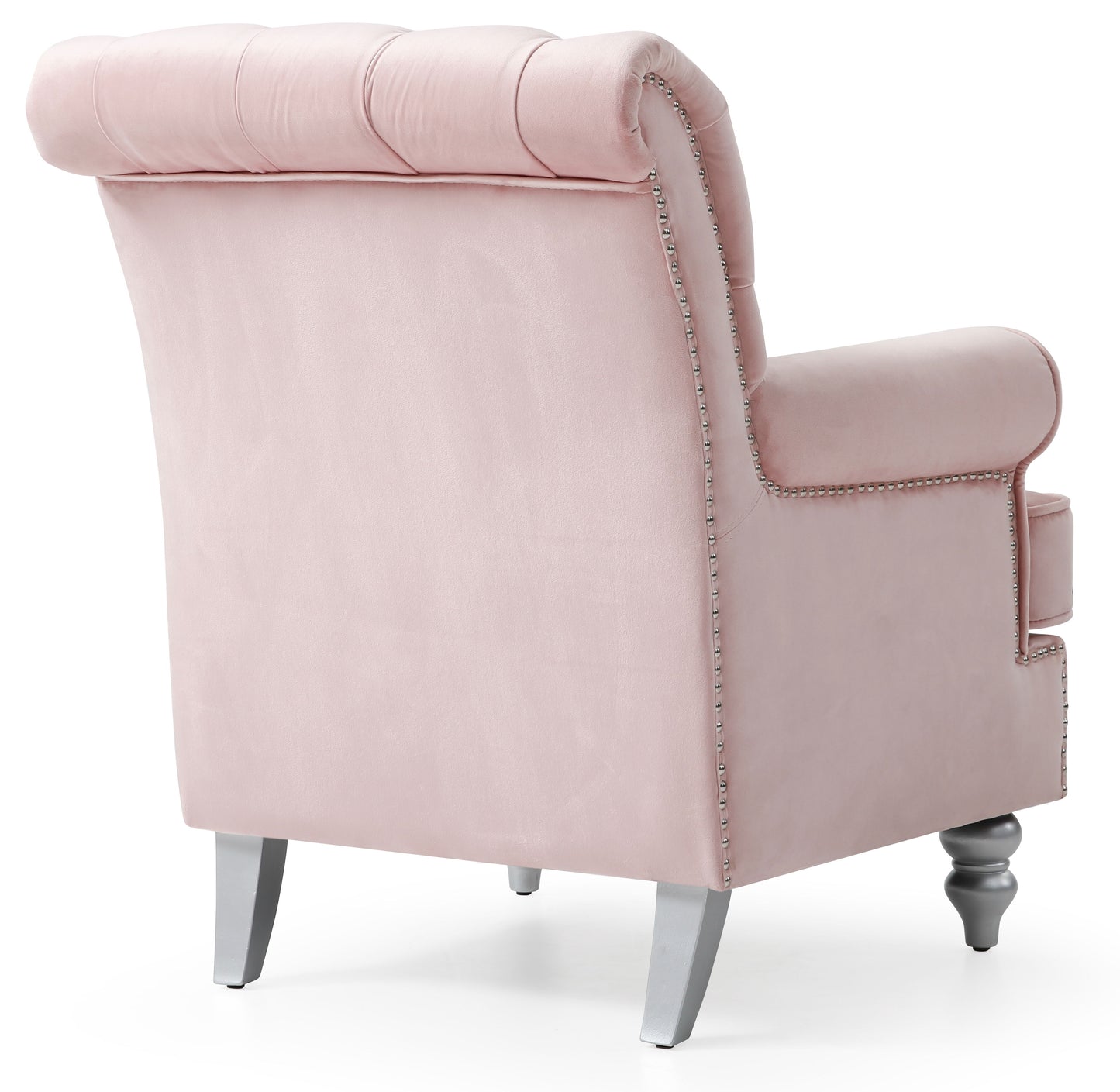 Elegant Round Arm Traditional Chair