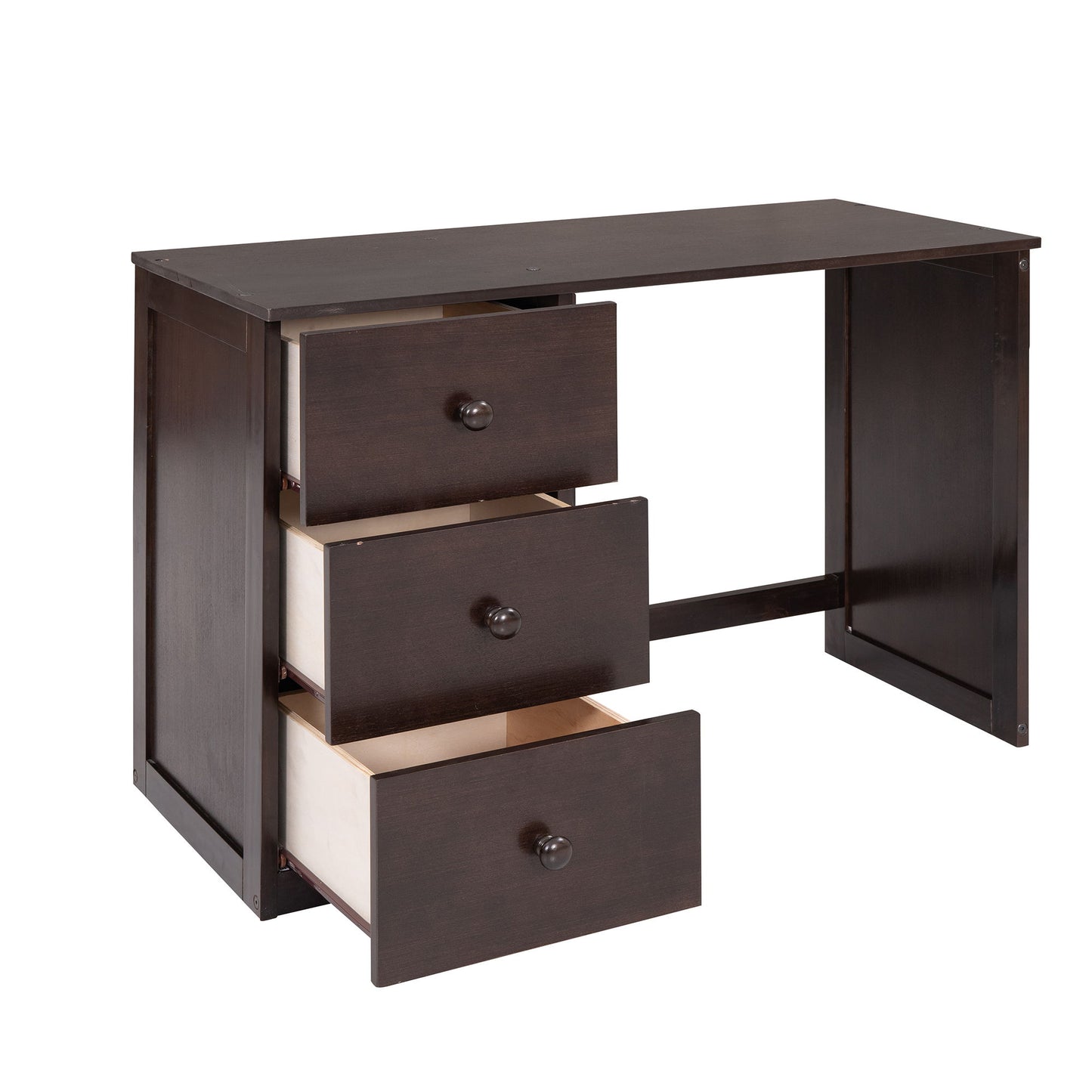 Loft Bed With Drawers, Desk, And Wardrobe