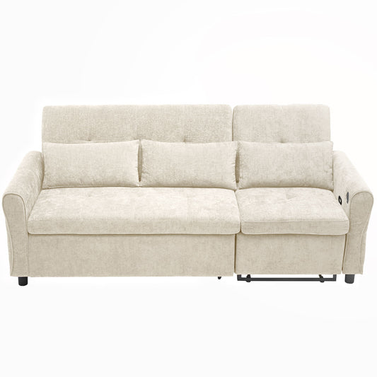 3 Seater Sofa Bed And Reversible Recliner