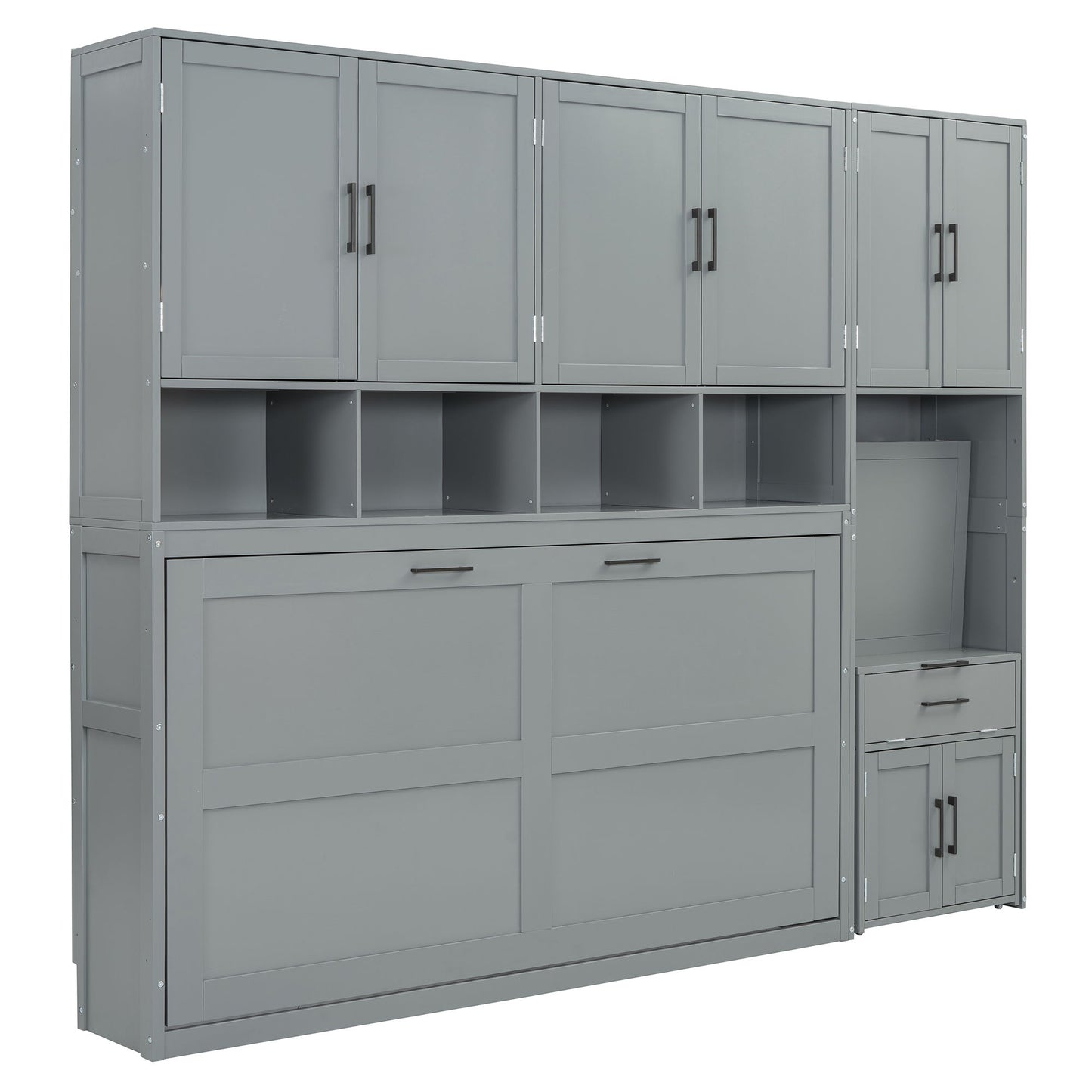 Murphy Wall Bed With Closet, Drawers & Desk