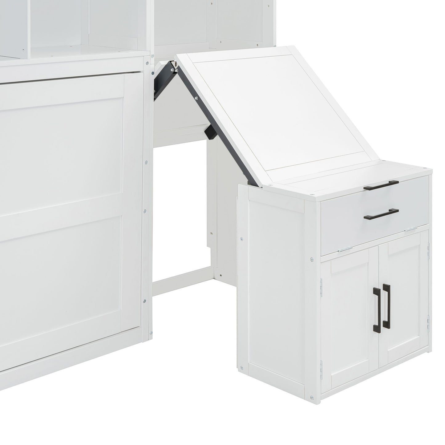 Murphy Wall Bed With Closet, Drawers & Desk