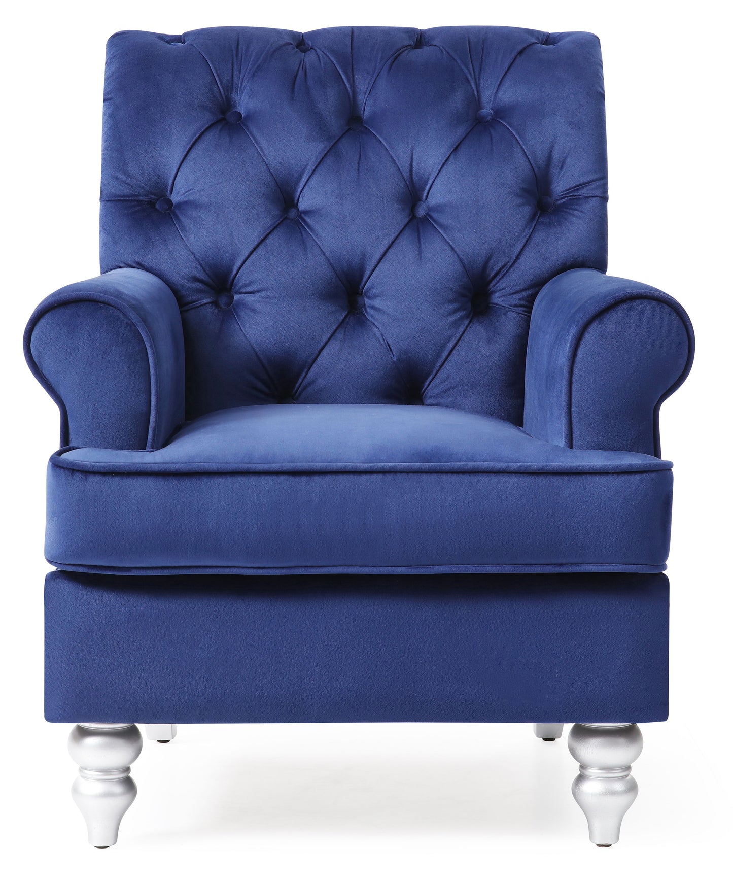 Elegant Round Arm Traditional Chair
