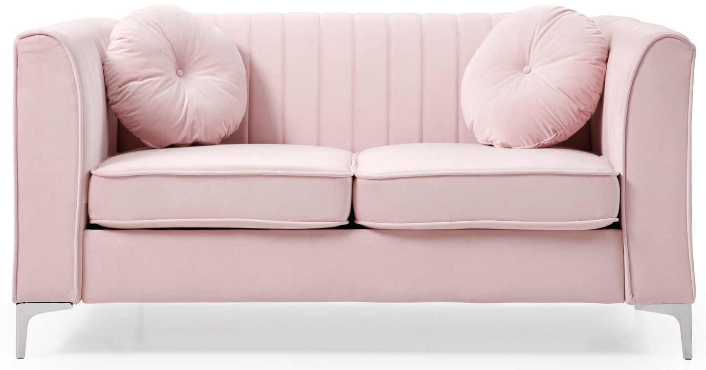 Delray - Micro Suede Loveseat