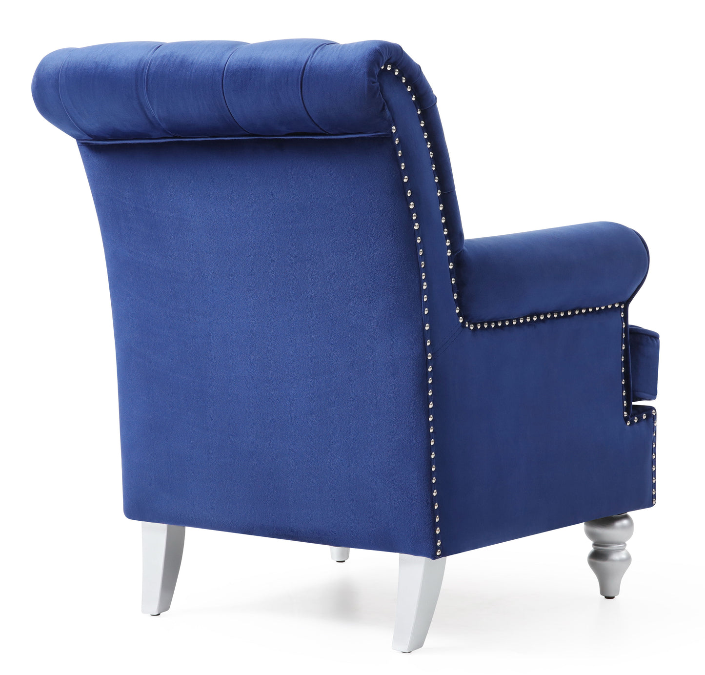Elegant Round Arm Traditional Chair