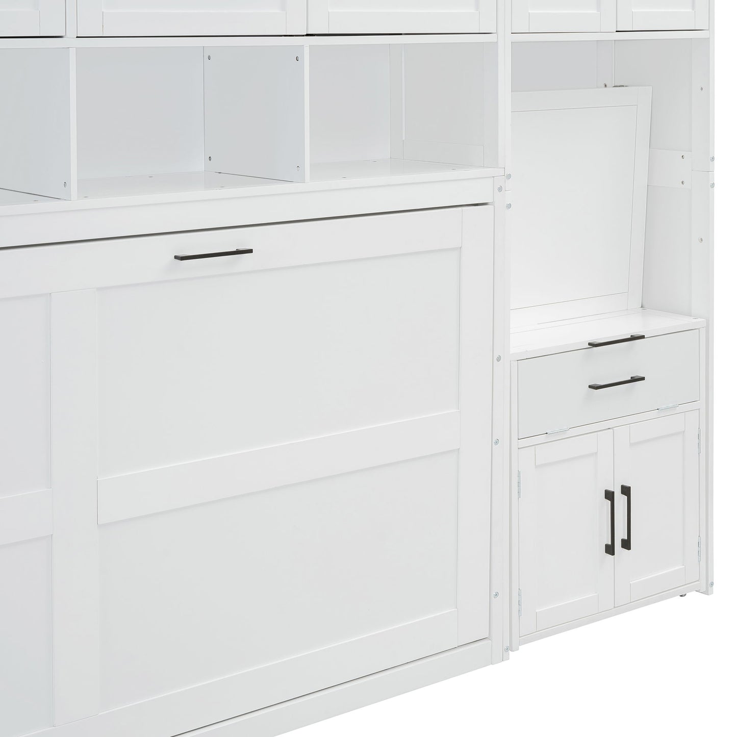 Murphy Wall Bed With Closet, Drawers & Desk