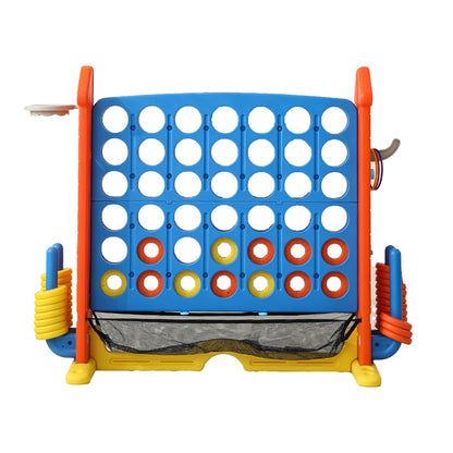 4 To Score Giant Game Set With Mesh Bag & Jumbo Connect 4