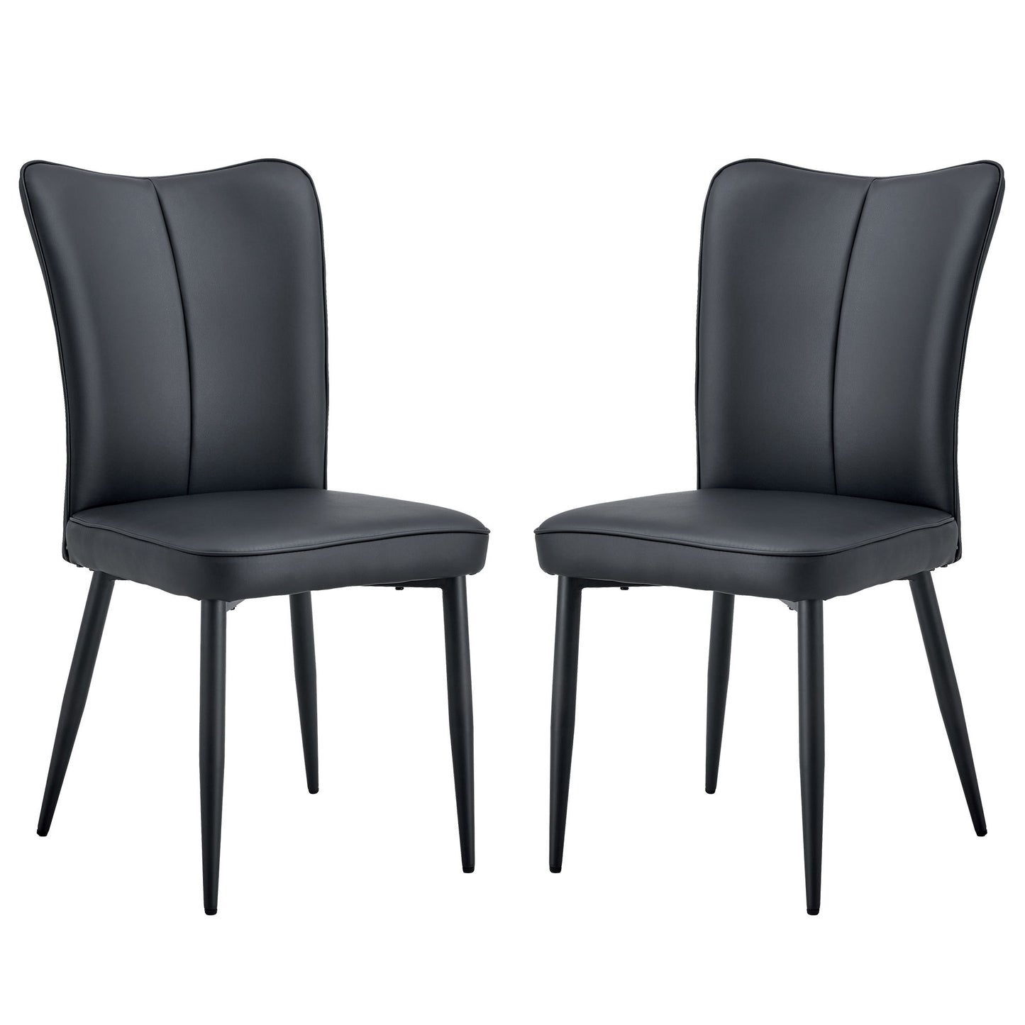 Minimalist Style Minimalist Dining Chairs With Metal Legs