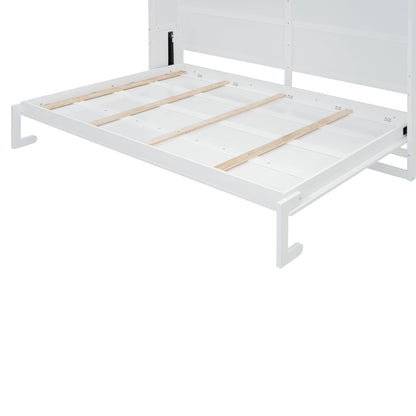 Murphy Wall Bed With Top Cabinets & Wine Rack