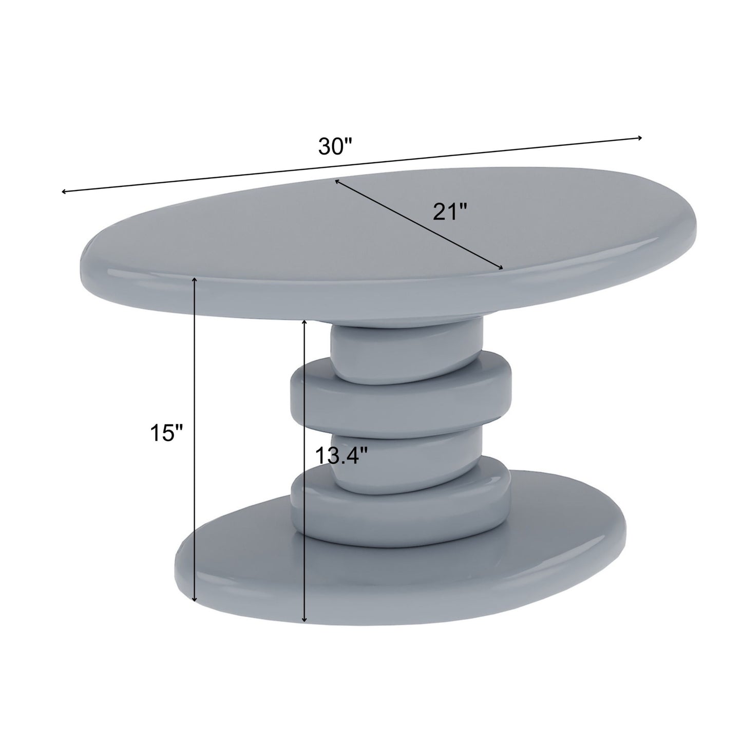 Cobblestone End Table