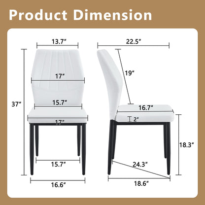 Dining Chairs With Shell Pattern, Comfort And Style