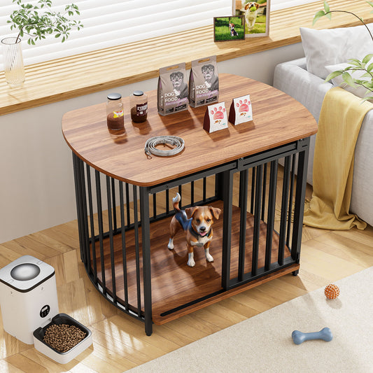 Furniture Style Dog Crate For Small And Medium Dogs