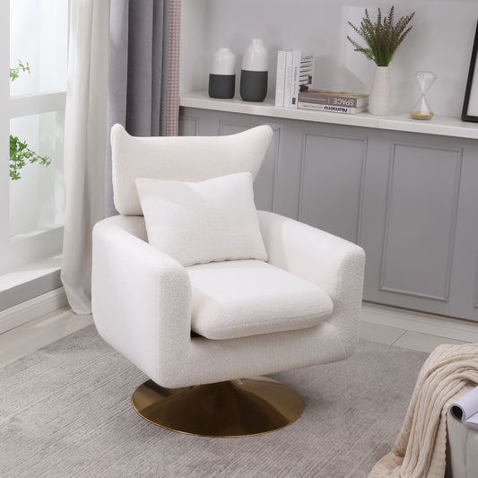 Classic Mid-Century 360 Degree Swivel Accent Chair
