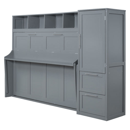 Murphy Wall Bed With Closet And Drawers
