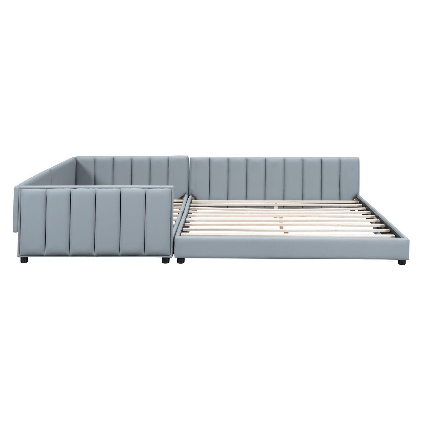 Upholstered Platform Bed, Mother & Child Bed