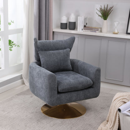 Classic Mid-Century 360 Degree Swivel Accent Chair