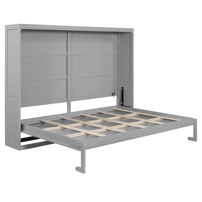 Murphy Wall Bed Modern Design With LED Lights