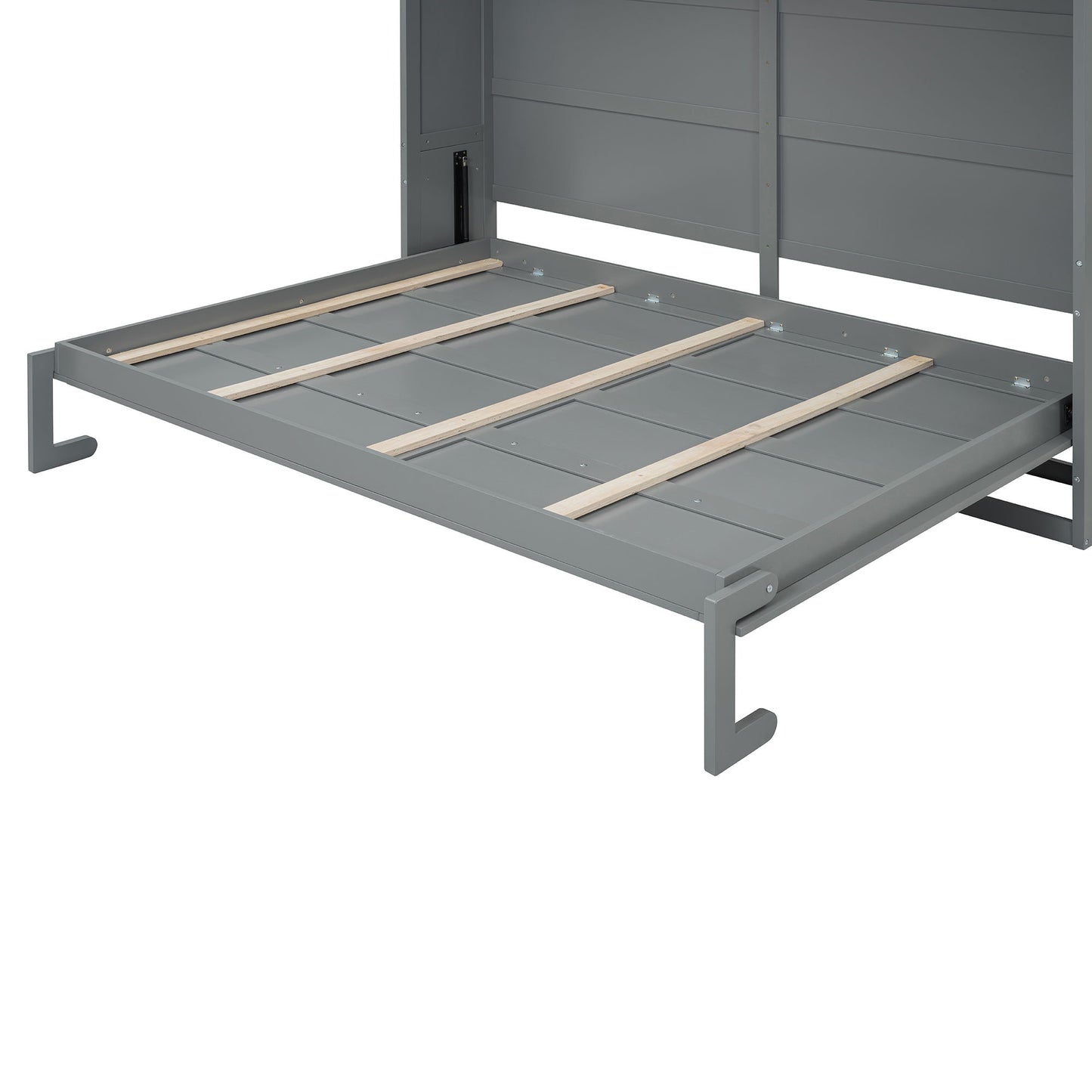 Murphy Wall Bed With Top Cabinets & Wine Rack