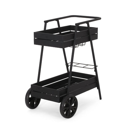 Industrial Bar Cart - Black