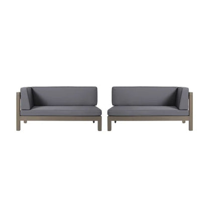 Brava - X Back Corner Bench