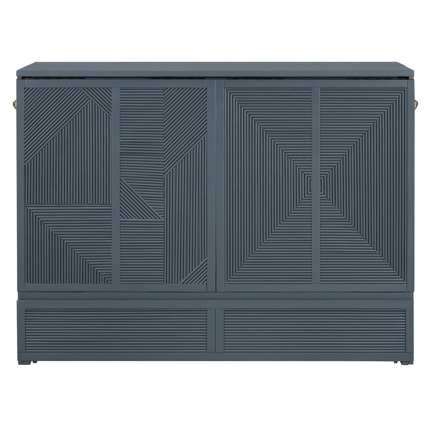 Murphy Bed With Large Drawer, USB Ports And Outlets