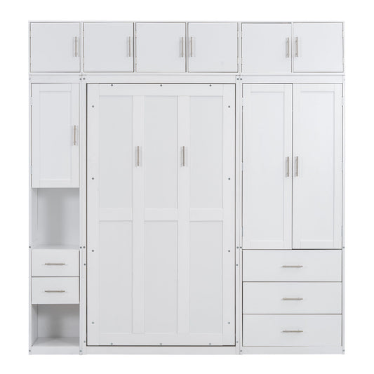 Murphy Bed With Lockers And Wardrobes