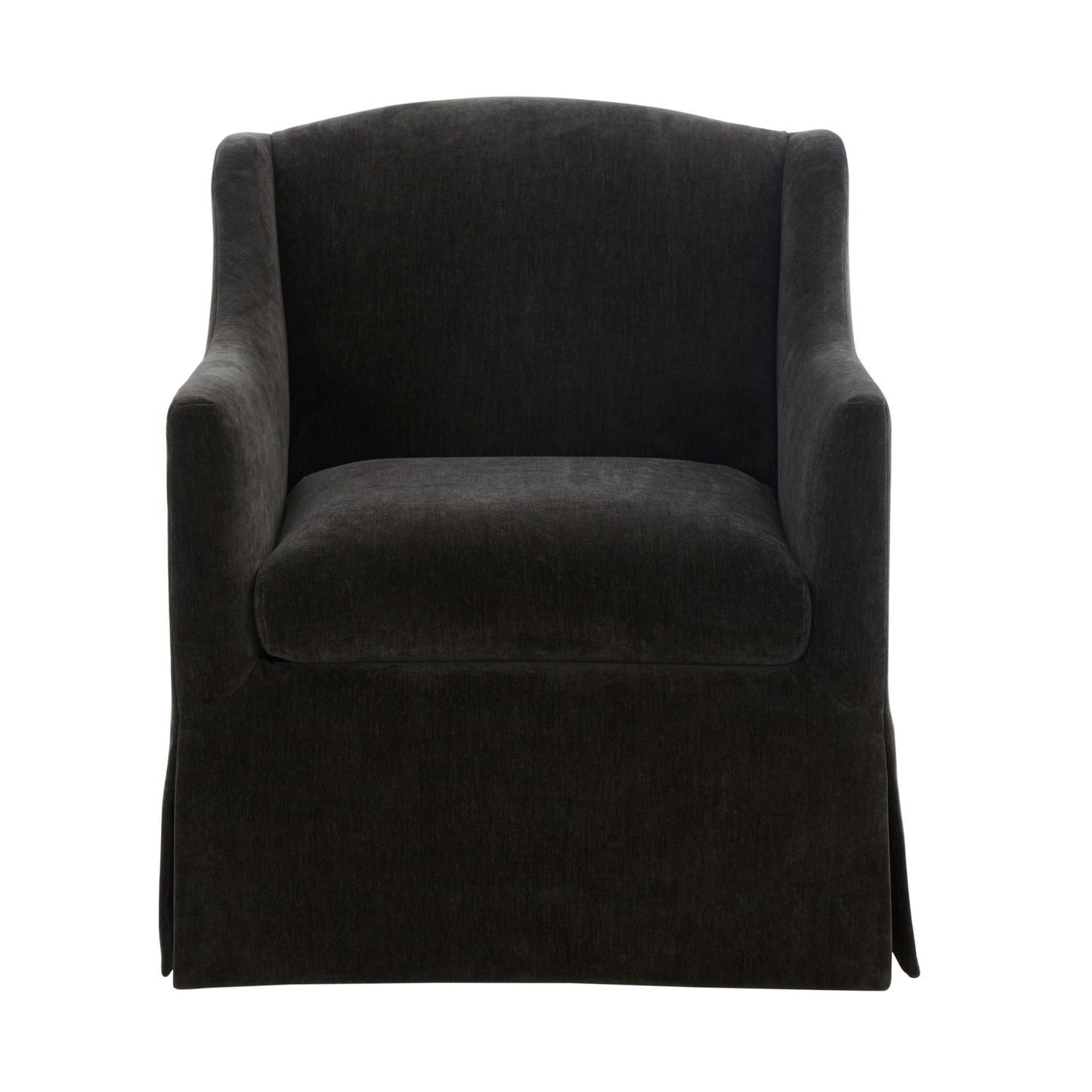 Luisa - Skirted Swivel Accent Chair