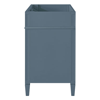 Bathroom Vanity Cabinet With 2 Drawers And Tip-Out Drawer - Indigo