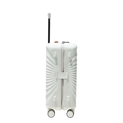 24" Luggage Lightweight Suitcase Tsa Lock USB Port Luggage Wheel