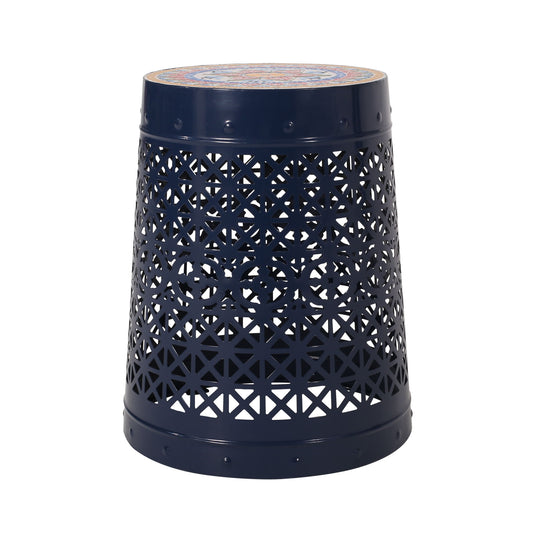 Cranbrook - Side Table With Tile Mosaic Top