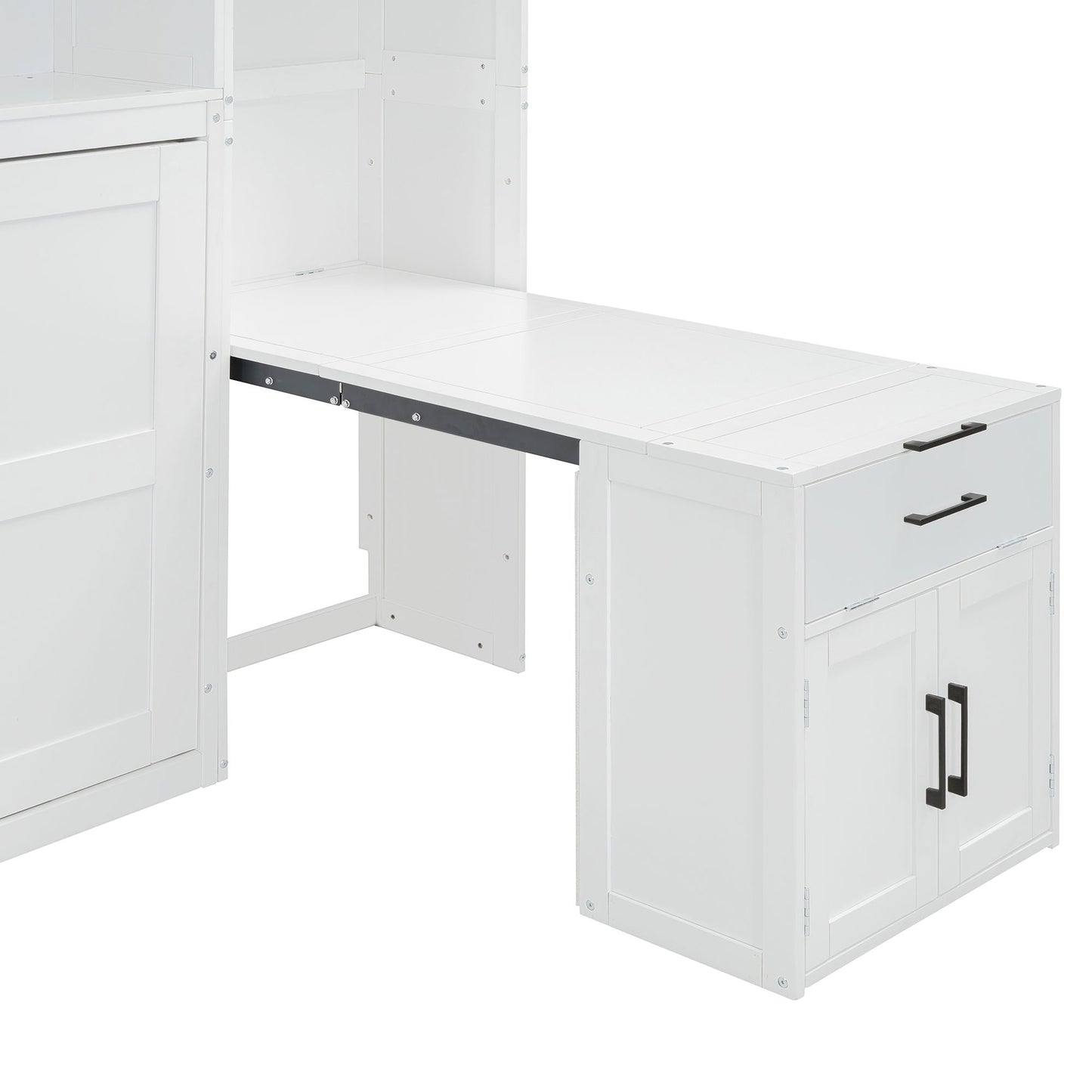 Murphy Wall Bed With Closet, Drawers & Desk